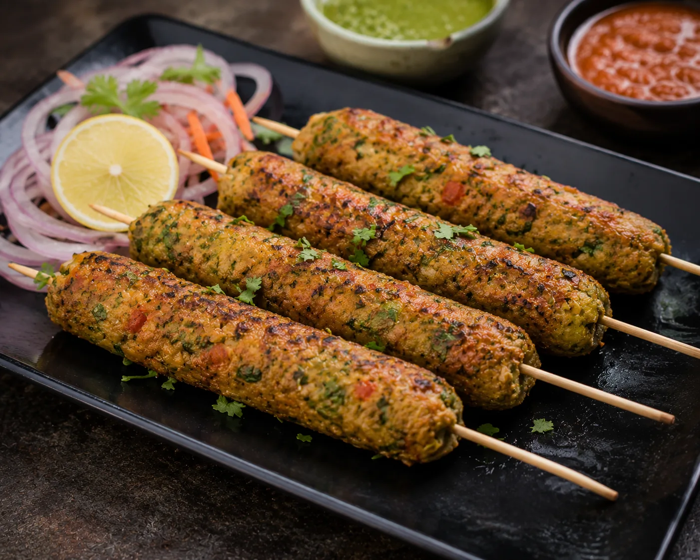Vegetable Seekh Kebab